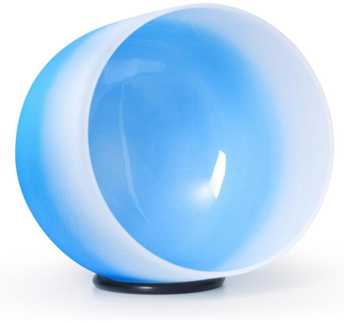 CL11 - 10" Note CDEFGAB Candy Blue Frosted Quartz