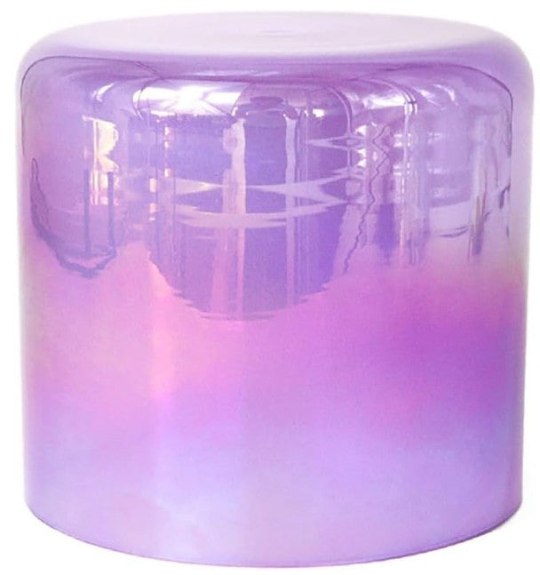 CL12 - 6 Inch Alchemy Crystal Singing Bowl, 440Hz Clear Purple Quartz Chakra Bowl, For Yoga, Sound Healing, Meditation, With Free Acrylic Striker & O-ring