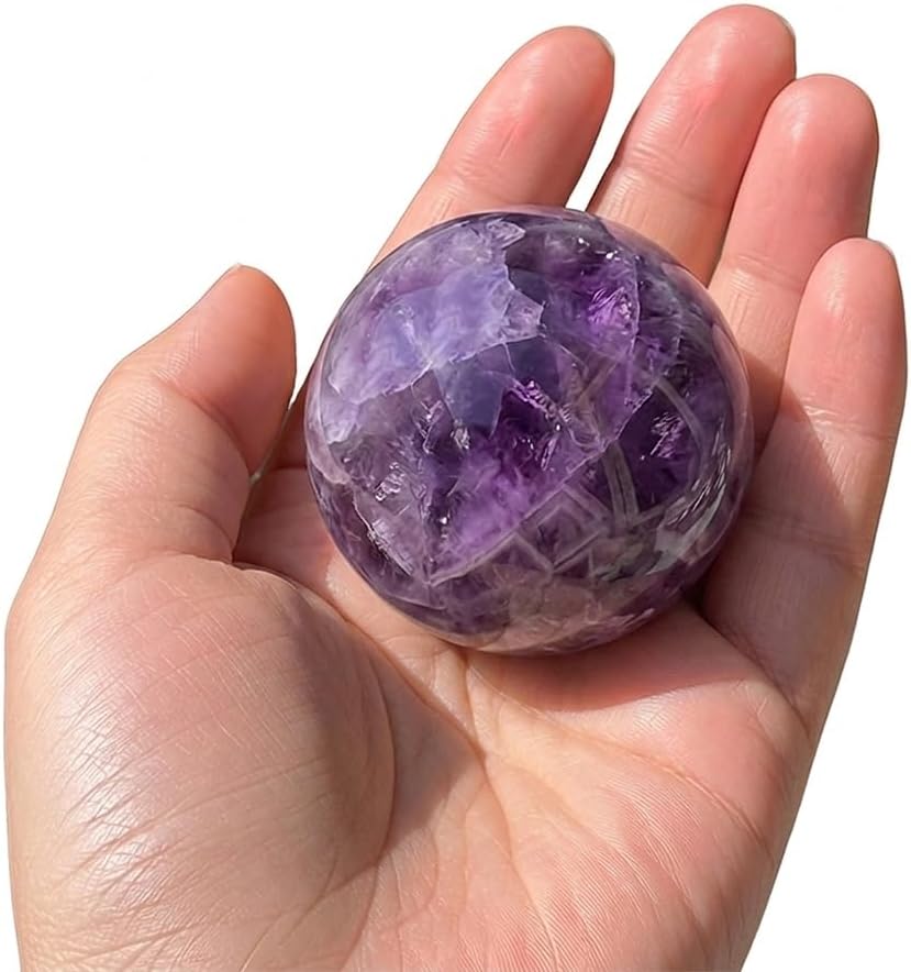 Multipurpose Natural Amethyst Crystal Ball