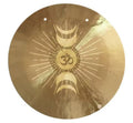 Chinese Handmade Wind Gong 24 inch 60CM With Lunar Phase and OM Pattern