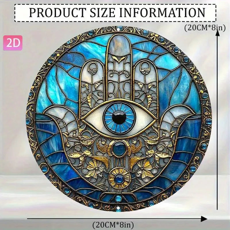 2D flat, 1 Hamsa hand wall decoration