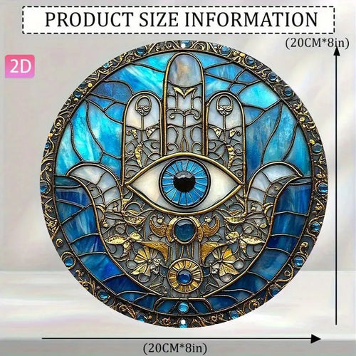 2D flat, 1 Hamsa hand wall decoration