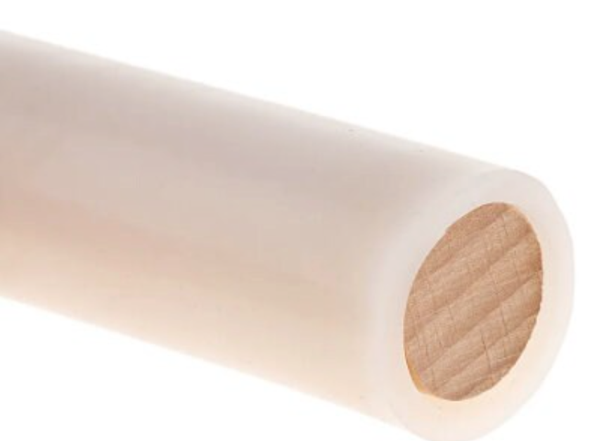 CL56 - Pack of 5 Wood Handle Rubber Mallets for Singing Bowls   - Material: Rubber, wood