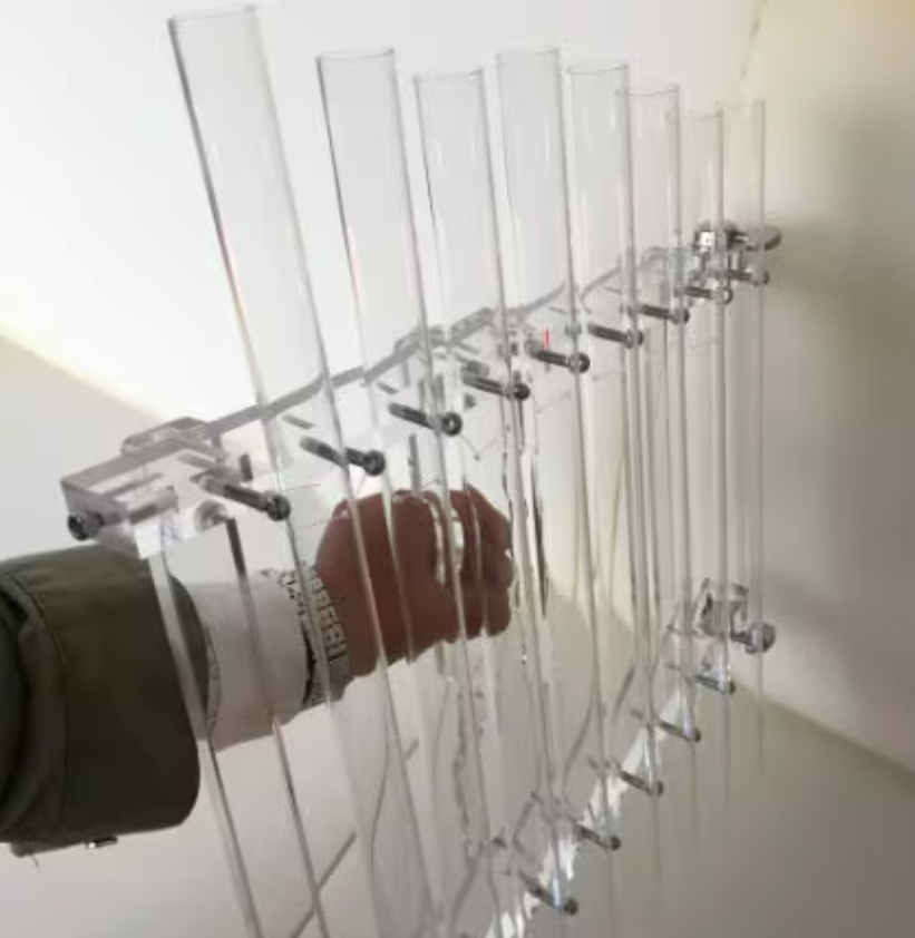 CL73 - 5th Octave Clear crystal singing harp