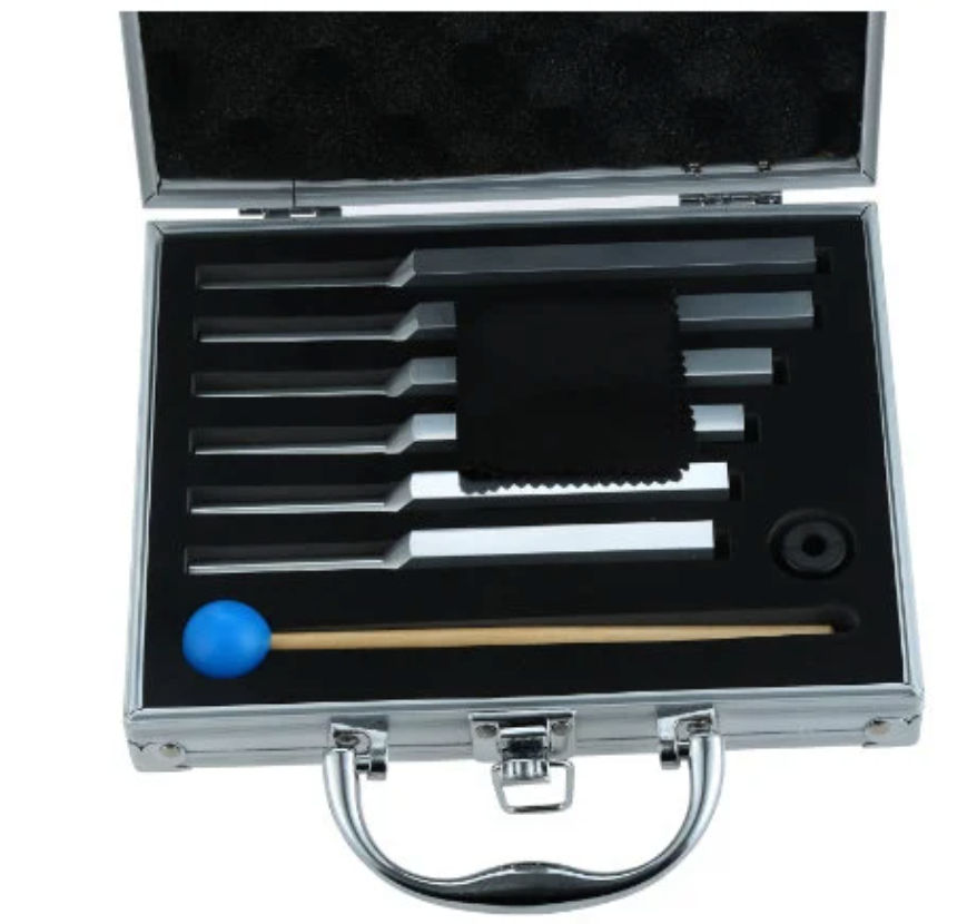 CL72 - 6 pcs Solfeggio Tuning Forks Set.
