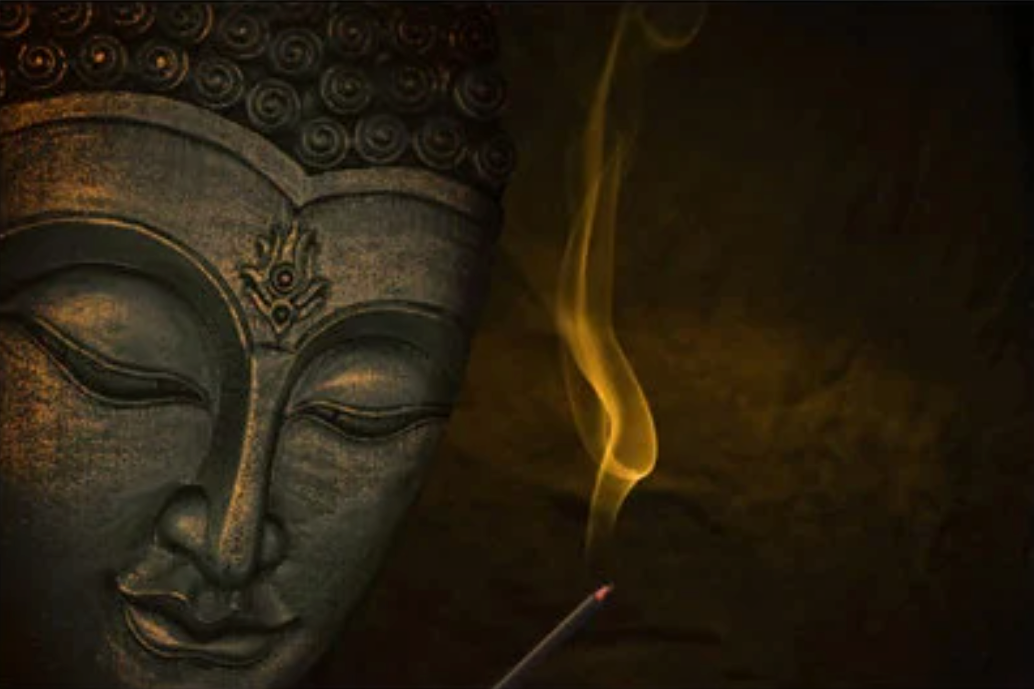 CL92 - Abstract Buddha Poster Wall Art Canvas