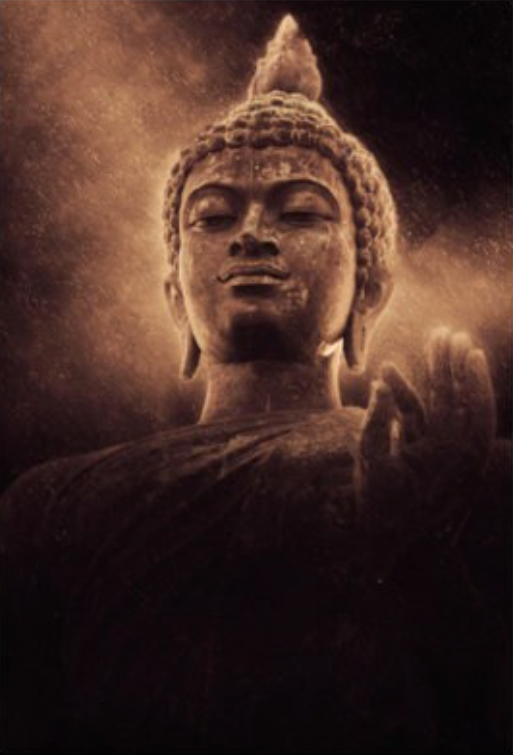 CL90 - Abstract Buddha Poster Wall Art Canvas