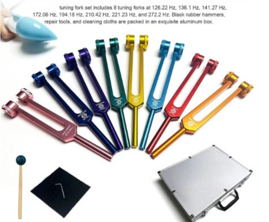 CL70 - Chakra Tuning Fork Set for Healing.