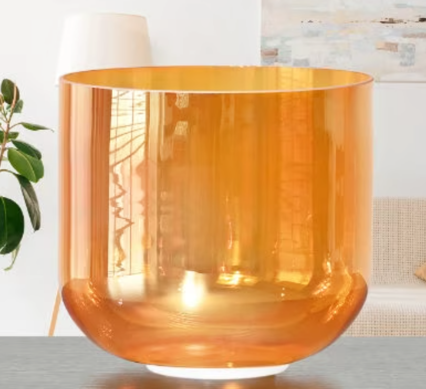 CL65 - 7 Inch Alchemy Clear Quartz Crystal Singing Bowl