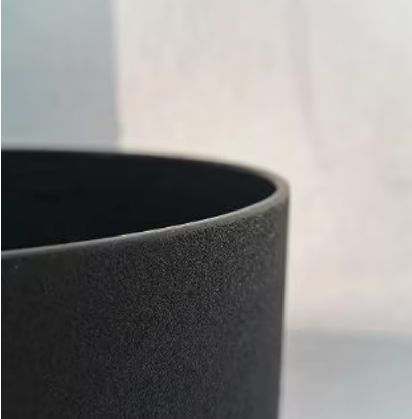 CL48 - 7-12 inch Black Colored Quartz Crystal Singing Bowl Set