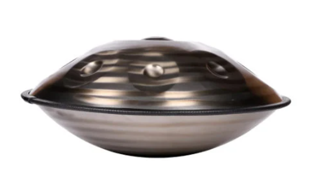 CL85 - 440Hz D Minor 10 Notes Spiral Handpan Steel Tongue Hand Drum