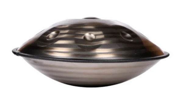 CSB-63 - 440Hz D Minor 9 Notes Spiral Handpan Steel Tongue Hand Drum