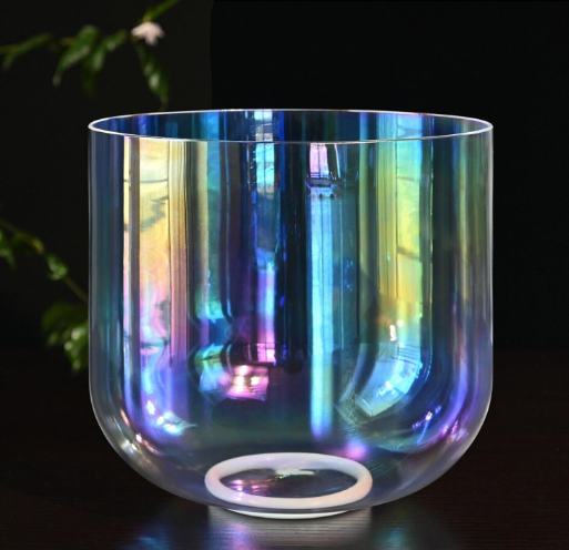 CL61 - 7 inch Clear Crystal Singing Bowl