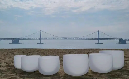 7pcs 7"-12" Crystal Singing Bowls Chakra Set of 7 with Carrying Cases