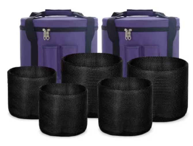 CL39 - 7-12 Inch Note CDEFGAB Set of 7PCS Chakra Frosted Quartz Crystal Singing Bowl With Free Purple Case.