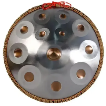 CL82 - 22 Inch 440hz-432Hz  Eyes, Silver, Gold  12 note Handpan Drum