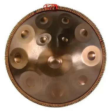 CL82 - 22 Inch 440hz-432Hz  Eyes, Silver, Gold  12 note Handpan Drum