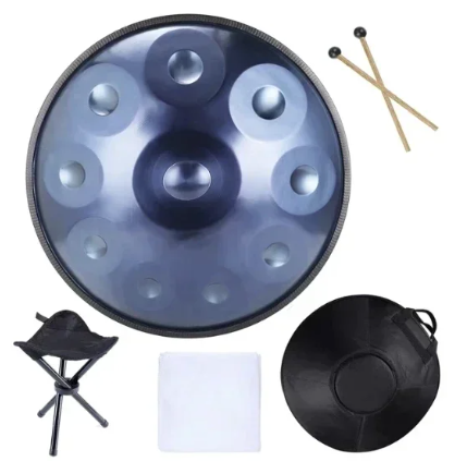 CL79 - 22 Inch 440Hz / 432Hz 10 note Handpan Drum