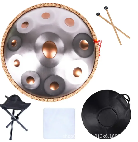 CL79 - 22 Inch 440Hz / 432Hz 10 note Handpan Drum