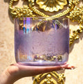 CL115 - Crystal Singing Bowl, Gold Quartz,432Hz 6,7 and 8″ with Mallets and carrying bag.
