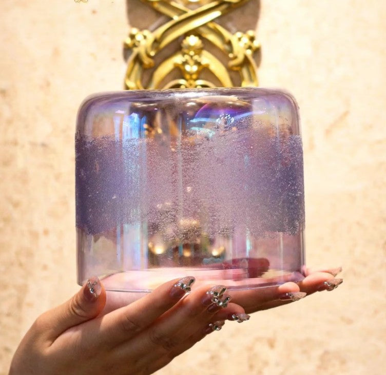 CL115 - Crystal Singing Bowl, Gold Quartz,432Hz 6,7 and 8″ with Mallets and carrying bag.