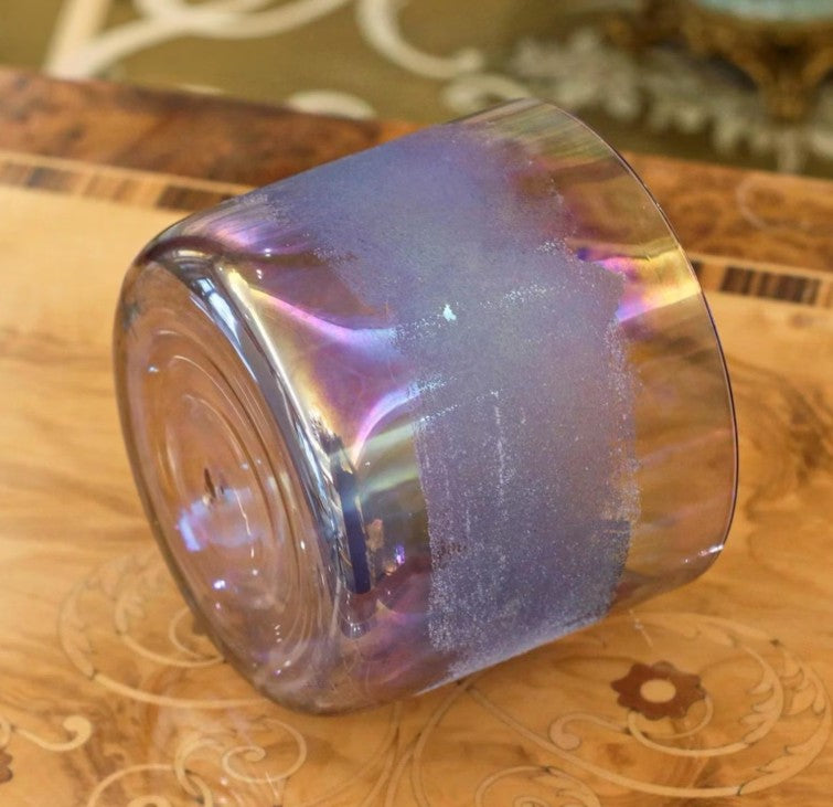 CL115 - Crystal Singing Bowl, Gold Quartz,432Hz 6,7 and 8″ with Mallets and carrying bag.