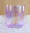 CL117 - 432 Hz 6-8″ Crystal Singing Bowl with Mallets and carrying bag