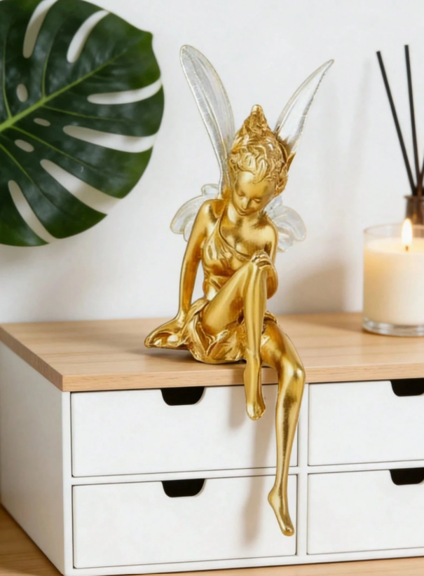 CL127 - 1pc Enchanting Garden Fairy Statue.