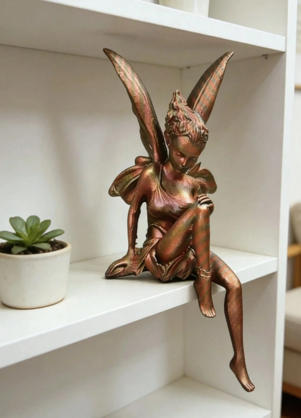 CL127 - 1pc Enchanting Garden Fairy Statue.