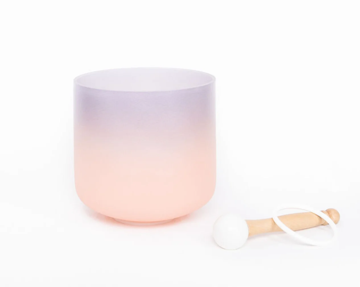 CL132 - Frosted Singing Bowl   6 to 12 inch