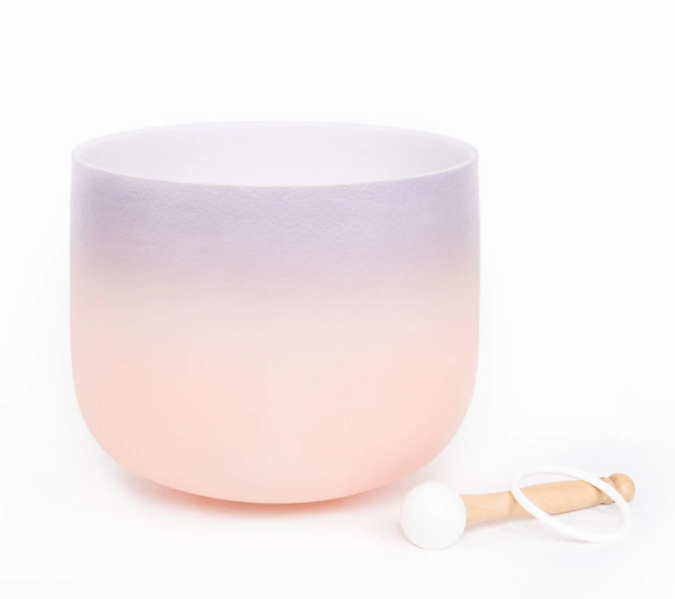 CL132 - Frosted Singing Bowl   6 to 12 inch