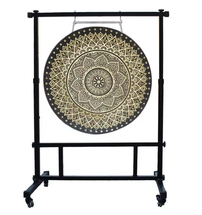 Sound Healing Gong Set- Ancient Gong  Square Stand and Mallet