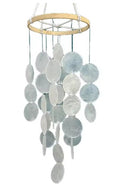 CL103 - Bohemian Shell Wind Chime Handcrafted With Natural Elements For Indoor And Outdoor Decoration And Calm Ambiance