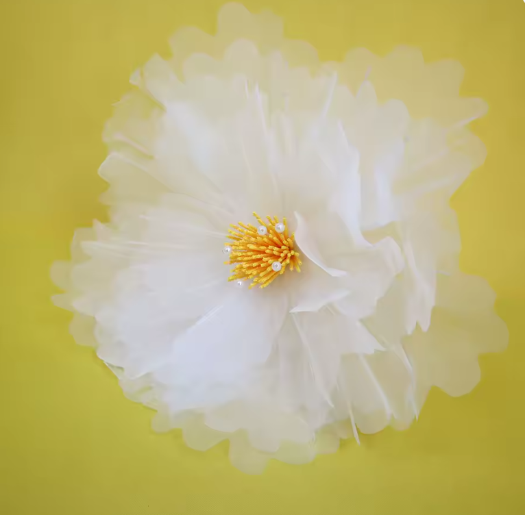 CL105 - 40/50cm Artificial Peony Flower Outdoor Silk Large Flower Head Layered Fluffy Petals Fake Flowers Floor Display